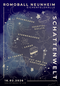 Rosenmontagsball 2026 - Schattenwelt @ Eichenfeldhalle